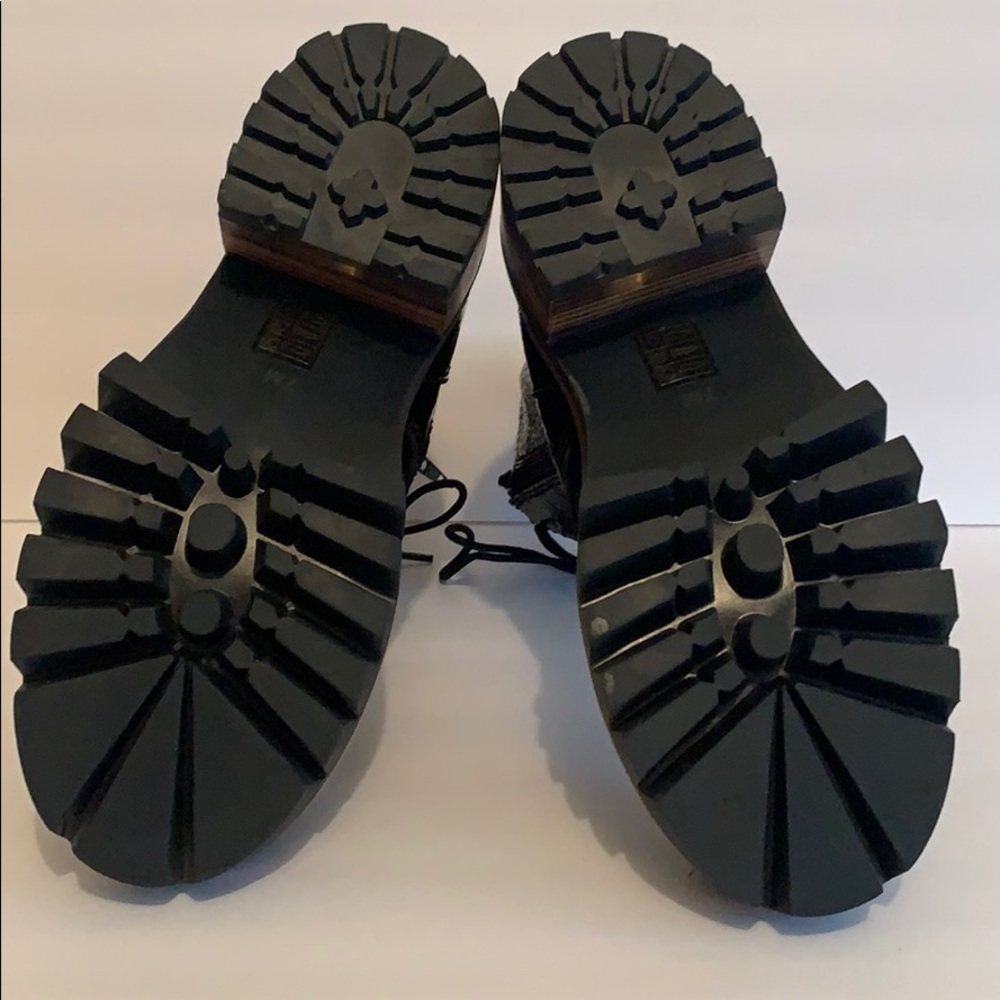 Jeffrey Campbell Evelyn Lace Up Boots - Picture 11 of 12